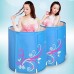 Bathtubs Freestanding Inflatable Folding Portable Insulation Adult Plastic Hot Spring Massage Household - B07H7K8BHT